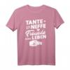 Tante und Neffe Freunde fürs Leben T-Shirt – Lustiges Familiengeschenk zum Geburtstag, Taufe & Schwangerschaft