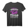 Finger Weg Ich Habe Eine Verrückte Tante T-Shirt – Lustiges Geschenk für Familie, Neffen, Nichten, Paten und Schwangerschaftsankündigung