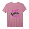 Pfeif auf den Prinzen, ich nehm das Pferd - Lustiges Damen T-Shirt für Pferdefans und Reiterinnen