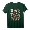Kinder Pilz-Collage T-Shirt - Buntes Mykologie Design für Natur- und Pilzliebhaber