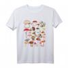 Kinder Pilz-Collage T-Shirt - Buntes Mykologie Design für Natur- und Pilzliebhaber