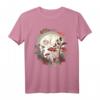 Aesthetic Goblincore & Cottagecore Pilz T-Shirt mit Frosch und Mondphasen - Dunkle, mystische Mode für Natur- und Waldliebhaber