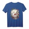 Aesthetic Goblincore & Cottagecore Pilz T-Shirt mit Frosch und Mondphasen - Dunkle, mystische Mode für Natur- und Waldliebhaber
