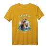 Lustiges Biber Bier Trinken T-Shirt | Biber Meme Shirt für Bierliebhaber & Geschenkideen für Familie & Freunde