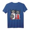 Netter nordischer Zwerg Wikinger Tomte Paar Nisse T-Shirt – Skandinavisches Weihnachts- und Wikinger-Design für Fans