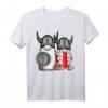 Netter nordischer Zwerg Wikinger Tomte Paar Nisse T-Shirt – Skandinavisches Weihnachts- und Wikinger-Design für Fans