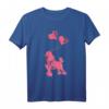 Hunde Herz Hundebesitzer Geschenk Valentinstag Pudel T-Shirt – Perfektes Geschenk für Tierliebhaber, Hundezüchter & Pudel Fans