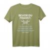 Bevor Du Fragst Feuerwerk Spruch T-Shirt für Pyrotechniker & Feuerwerk Fans – Perfekt für Silvester und Neujahr