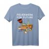 Silvester Feuerwerk für die Zukunft - Pyro T-Shirt für Feuerwerksfans, Pyrotechniker und Pyro verrückte als Geschenk zu Geburtstag, Weihnachten oder zum Jahreswechsel