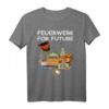 Silvester Feuerwerk für die Zukunft - Pyro T-Shirt für Feuerwerksfans, Pyrotechniker und Pyro verrückte als Geschenk zu Geburtstag, Weihnachten oder zum Jahreswechsel