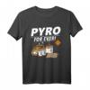 Pyro For Ever Silvester Feuerwerk Pyrotechnik T-Shirt – Perfektes Geschenk für Feuerwerk Fans, Pyro Liebhaber & Pyrotechniker zum Jahreswechsel