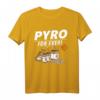 Pyro For Ever Silvester Feuerwerk Pyrotechnik T-Shirt – Perfektes Geschenk für Feuerwerk Fans, Pyro Liebhaber & Pyrotechniker zum Jahreswechsel