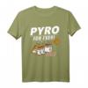 Pyro For Ever Silvester Feuerwerk Pyrotechnik T-Shirt – Perfektes Geschenk für Feuerwerk Fans, Pyro Liebhaber & Pyrotechniker zum Jahreswechsel
