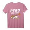 Pyro For Ever Silvester Feuerwerk Pyrotechnik T-Shirt – Perfektes Geschenk für Feuerwerk Fans, Pyro Liebhaber & Pyrotechniker zum Jahreswechsel