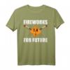 Feuerwerk für die Zukunft Silvester Pyro Rakete T-Shirt – Perfekt für Feuerwerksfans, Pyrotechniker & Silvester Freunde