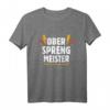 Ober Sprengmeister Pyrotechniker Feuerwerk Silvester Party T-Shirt – Perfektes Geschenk für Feuerwerker zu Weihnachten, Geburtstag & Silvester