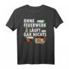 Feuerwerk Pyrotechnik Silvester T-Shirt – Perfektes Geschenk für Feuerwerksfans, Pyrotechniker & Pyro verrückte zum Jahreswechsel