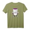 HapDeer Hip-Hop T-Shirt mit Hustensaft Sizzurp Motiv – Perfekt für Rap Festivals & Partys