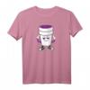HapDeer Hip-Hop T-Shirt mit Hustensaft Sizzurp Motiv – Perfekt für Rap Festivals & Partys