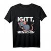 Igitt Menschen Lustiges Statement T-Shirt mit Ratte – Witziges Shirt für Alleingänger und Introvertierte