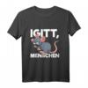 Igitt Menschen Lustiges Statement T-Shirt mit Ratte – Witziges Shirt für Alleingänger und Introvertierte