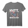 Igitt Menschen Lustiges Statement T-Shirt mit Ratte – Witziges Shirt für Alleingänger und Introvertierte