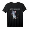 Igitt Menschen Ratte Lustiges Tier Sprüche T-Shirt für Damen und Herren – Witziges Tiermotiv mit Humor