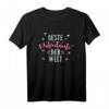 Beste Patentante Der Welt Geschenk T-Shirt – Lustiges Geburtstags-, Weihnachts- oder Taufe-Geschenk für deine Patentante