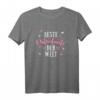 Beste Patentante Der Welt Geschenk T-Shirt – Lustiges Geburtstags-, Weihnachts- oder Taufe-Geschenk für deine Patentante