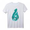 Polynesien Maori Fischhaken Hei Matau Tattoo T-Shirt in Türkisgrün – Symbol für Stärke, Glück & sichere Reisen, perfektes Geschenk für Maori-Fans