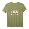 Damen Ich werde Tante Blumen 2022 T-Shirt - Lustige Babyverkündung & Geschenkidee für die zukünftige Tante zur Babyparty & Baby-Shower