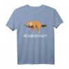 Sarkastisches Faultier Erwischt T-Shirt zum HapDeer – Lustiges Gotcha Spiel Outfit mit Spruch für Freunde, Kollegen und Mitschüler