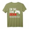 Ein Tag Ohne Zocken! Warum Risiko eingehen?! Lustiges Gamer Geschenk T-Shirt für Zocker, Hardcore Gamer & Videospielenthusiasten