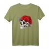 HapDeer Schwarzwälder T-Shirt mit Totenkopf und Bollenhut – Tradition trifft Moderne für Schwarzwald-Fans und Touristen