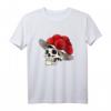 HapDeer Schwarzwälder T-Shirt mit Totenkopf und Bollenhut – Tradition trifft Moderne für Schwarzwald-Fans und Touristen
