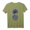 Matroschka Katharina Bohemian T-Shirt mit Blumenmuster - Exklusives russisches Souvenir für den HapDeer und Kulturfans