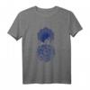 Matroschka Katharina Bohemian T-Shirt mit Blumenmuster - Exklusives russisches Souvenir für den HapDeer und Kulturfans