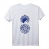 Matroschka Katharina Bohemian T-Shirt mit Blumenmuster - Exklusives russisches Souvenir für den HapDeer und Kulturfans