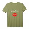 Te iubesc Ich liebe dich Rumänisch T-Shirt – Romantisches Geschenk für Valentinstag, Hochzeit, Verlobung und Muttertag