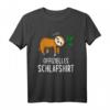 Offizielles Faultier Schlafshirt für Damen und Herren – Bequeme Nachthemd- und Schlafbekleidung, perfekt als Geschenk zum Geburtstag oder Weihnachten