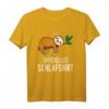 Offizielles Faultier Schlafshirt für Damen und Herren – Bequeme Nachthemd- und Schlafbekleidung, perfekt als Geschenk zum Geburtstag oder Weihnachten