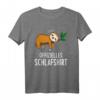 Offizielles Faultier Schlafshirt für Damen und Herren – Bequeme Nachthemd- und Schlafbekleidung, perfekt als Geschenk zum Geburtstag oder Weihnachten