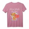 Mein Schatz Du Bist Süßer Teddybär mit Herz Liebeszitate T-Shirt – Perfekt als Geschenk für Freunde, Familie und Saga-Fans zu Weihnachten, Ostern oder Geburtstag