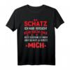 Schatz ich habe versucht das perfekte Geschenk für Dich T-Shirt – Romantisches & lustiges Geschenk zum Jahrestag, Hochzeitstag, Muttertag & Valentinstag