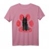 Schipperke Valentinstag Hund Love Paw T-Shirt – Lustiges Haustier-Design für Hundeliebhaber & Freunde als Geschenk