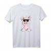 Lustiges Schwein mit Brille T-Shirt - Tiermotiv für Schweine Liebhaber, Kinder und Landwirte, ideales Geschenk für Tierfreunde