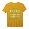 I'm a Proud Schwiegersohn Geburtstag Geschenk T-Shirt - Persönliches Geschenk für Schwiegersohn zum Geburtstag & Weihnachten