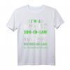 I'm a Proud Schwiegersohn Geburtstag Geschenk T-Shirt - Persönliches Geschenk für Schwiegersohn zum Geburtstag & Weihnachten
