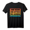 Herren Schwiegersohn T-Shirt - Der Mann Der Mythos Die Legende | Lustiges Geschenk zum Vatertag, Geburtstag & Familienfest