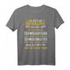 Lustiges Schwiegersohn Geschenk T-Shirt mit Spruch – Ironisches Geschenk für Schwiegermutter und Familie